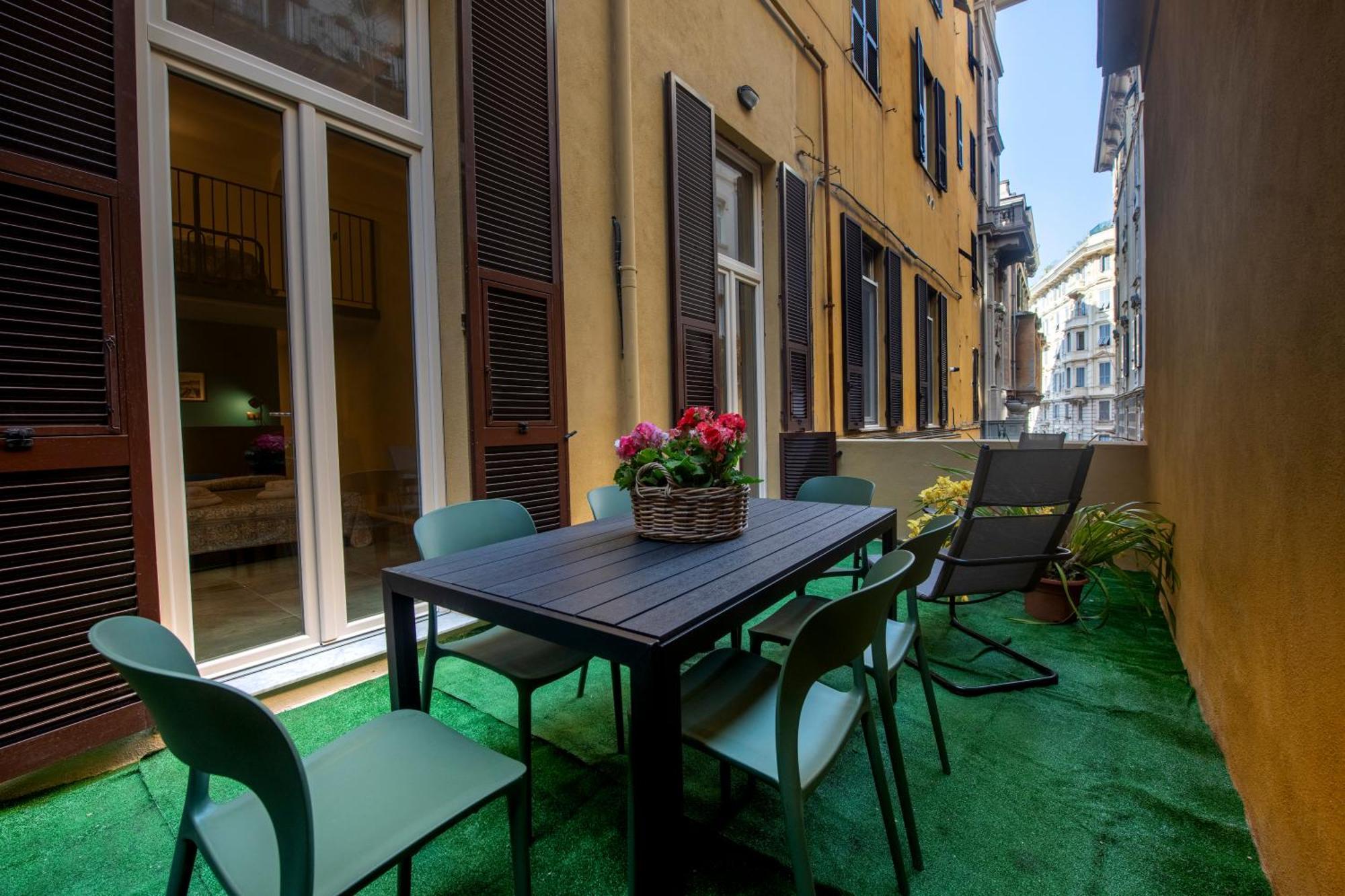 227 - Largo Zecca Luxury Apartment - Nel Cuore Del Centro Di Genova מראה חיצוני תמונה